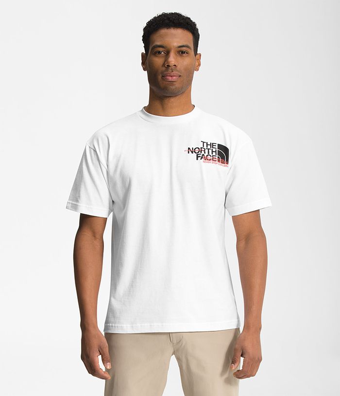 Camiseta The North Face Hombre Blancas Coordinates Manga corta 46932KHSN